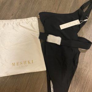 BNWT - Meshki Black One-Piece - Sz XS